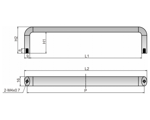 Ручка A40401.0292B Алтервиа