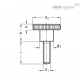 Винт с накаткой DIN 464-M8-20-A4 ELESA+GANTER
