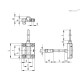 Петли CFM-PC.70-SH-6-C-A4+B1 (426805) ELESA+GANTER