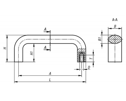 Ручка K1087.15006 Kipp