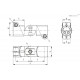 Зажим TCC-AP-AP-30-S-C33 (600802-C33) ELESA+GANTER