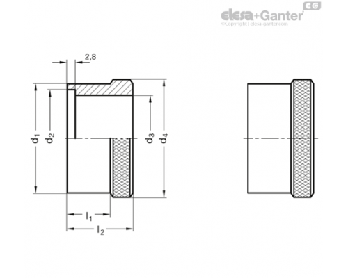 Кольцевая шкала GN 264-40 ELESA+GANTER
