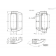 Петля GN 139.6-76-126 ELESA+GANTER