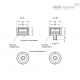Пузырьковый уровень GN 2279-ALN-14-K-30-A ELESA+GANTER