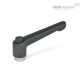 Регулируемая ручка рычажного типа GN 303.2-45-M4-SW-S ELESA+GANTER