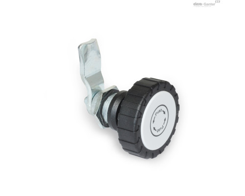 Защелка GN 115.9-RG-10-SW ELESA+GANTER