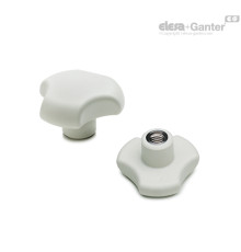 Цельнолитая лепестковая ручка VTT.25-SST-M5 CLEAN (151752) ELESA+GANTER