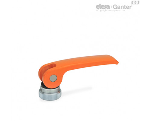 Прижимная ручка с эксцентриковым кулачком GN 927-44-M4-A-O ELESA+GANTER