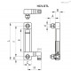 Индикатор HCV.127-STL-AX-M12-KN (11194-KN) ELESA+GANTER