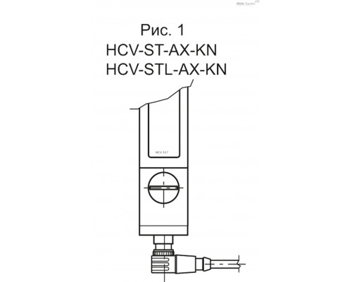 Индикатор HCV.127-STL-AX-M12-KN (11194-KN) ELESA+GANTER