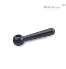 Короткая ручка с прижимными элементами GN 204-13-B10-L ELESA+GANTER