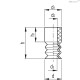 Вакуумная присоска VVL-08-A (VV.56007) ELESA+GANTER