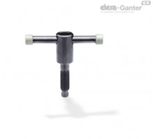 Винт с перекидной рукояткой DIN 6306-M12-60-D ELESA+GANTER