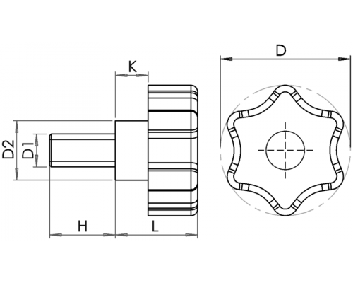 Ручка PTC6401050 EMES