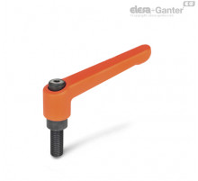 Регулируемая ручка рычажного типа GN 300-108-M12-40-OS ELESA+GANTER