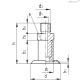 Вакуумная присоска VVA-30-G1/4-T-S (VV.45026) ELESA+GANTER