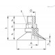 Вакуумная присоска VVA-50-G1/4-T-N (VV.45040) ELESA+GANTER