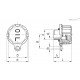 Крышка сапуна SFP.30-1/2+F-FIL-RC (52716) ELESA+GANTER