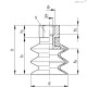 Вакуумная присоска VVP-50-G1/4-T-A (VV.60504) ELESA+GANTER