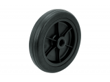 MKR Колеса из полипропилена для крепления на ось с резиновой шиной