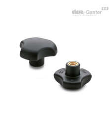 Ручка цельнолитая VTT.25-B-M6 (167107) ELESA+GANTER