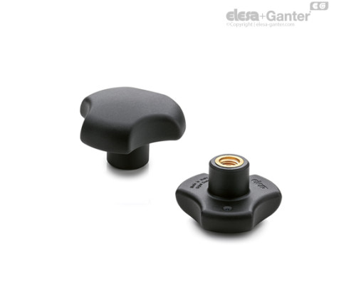 Ручка цельнолитая VTT.25-B-M6 (167107) ELESA+GANTER