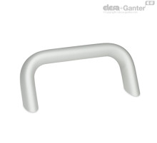 Наклонная П-образная ручка GN 565.2-26-128-A-EL ELESA+GANTER