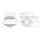 Линейный подшипник в сборе с корпусом SKF LUCR 12 D-2LS