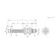Крепление VPG-95-38-G1/8-M (VV.45504) ELESA+GANTER