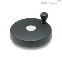 Маховичок цельнолитый VDS.300+IEL A-20 (72966-R) ELESA+GANTER