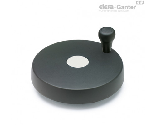 Маховичок цельнолитый VDS.300+IEL A-20 (72966-R) ELESA+GANTER