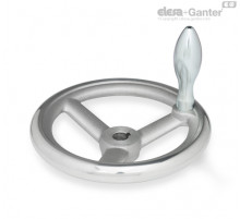 Маховик DIN 950-AL-180-K16-F ELESA+GANTER
