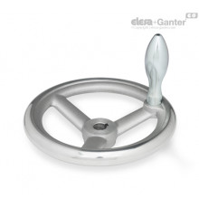 Маховик DIN 950-AL-125-K12-F ELESA+GANTER