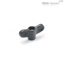 Зажимной барашек EWN.48 SST-FP-M6-C0 (224122-C0) ELESA+GANTER