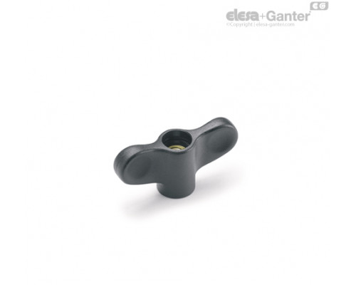 Зажимной барашек EWN.70 SST-FP-M10-C0 (224153-C0) ELESA+GANTER