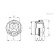 Смотровое стекло HFTX.30-1¼-EX (13761-R-EX) ELESA+GANTER