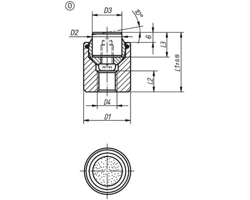 Упоры K0285.117X022 Kipp