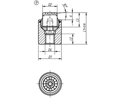 Упоры K0285.117X022 Kipp