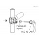 Зажим TCC-KS-LAC.80-SST-p-M8x50-R-C9 (600651-C9) ELESA+GANTER