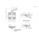 Петля GN 437.2-ZD-60-60-A-SW ELESA+GANTER