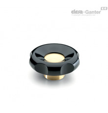 Лепестковая поворотная ручка VL.640/80 FP-B (174461) ELESA+GANTER