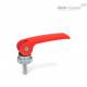 Прижимная ручка с эксцентриковым кулачком GN 927-63-M6-50-A-R ELESA+GANTER