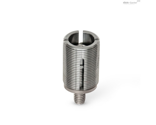 Регулируемая опора GN 355.2-M18x1-7-NI ELESA+GANTER