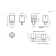 Регулируемая опора GN 355.2-M18x1-7-NI ELESA+GANTER
