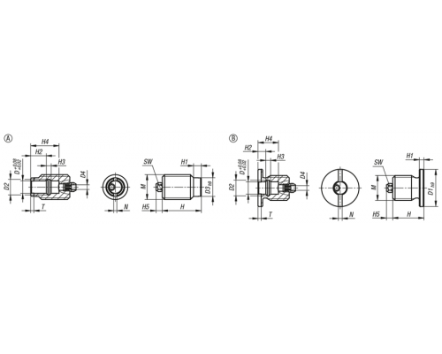 Втулки K1842.1106160 Kipp