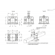 Фиксирующий узел GN 147.7-V25-R-SW ELESA+GANTER