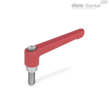 Регулируемая ручка рычажного типа GN 300.1-22-M5-32-RS ELESA+GANTER