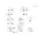 Поворотный зажим GN 876-25-14-R-F ELESA+GANTER