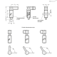 Рычажный фиксатор GN 712-6-M16x1,5-AK ELESA+GANTER