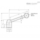 Натяжной рычаг GN 212-28-M12-E-NI ELESA+GANTER